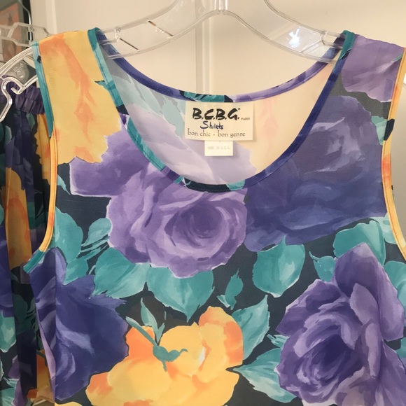 BCBG Fresh & Floral Skirt & Top Set! - Picture 7 of 10